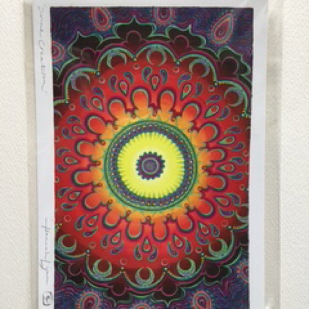 Vibrant Mandala Art Print